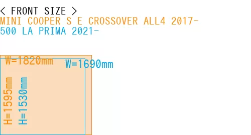 #MINI COOPER S E CROSSOVER ALL4 2017- + 500 LA PRIMA 2021-